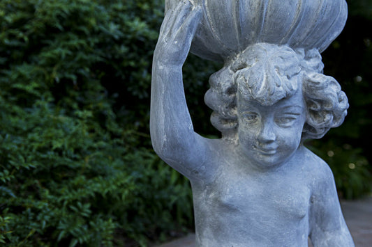 Kneeling Cherub Planter