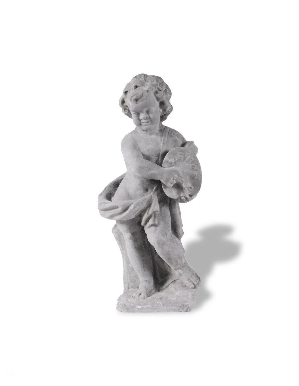 Cherub Painter Statue