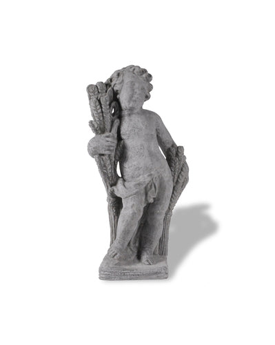 Fall Cherub Statue