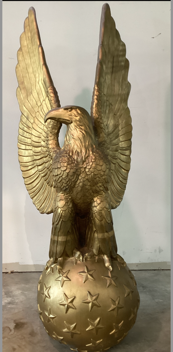 Eagle on Star Globe Right or Left Facing