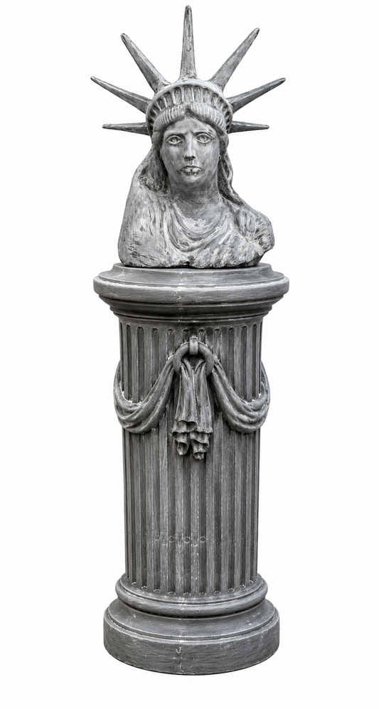 Draped Pedestal
