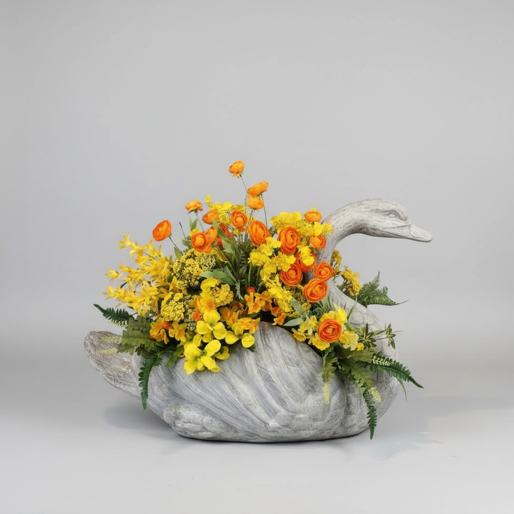 Swan Planter