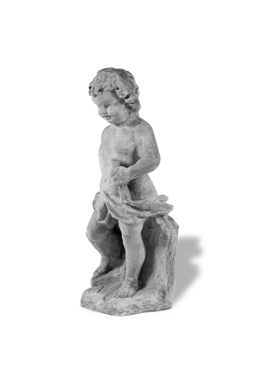 Cherub Sculptor Statue