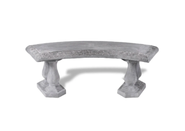 Curved Garden Bench