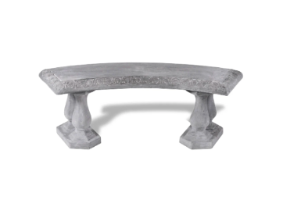 Curved Garden Bench