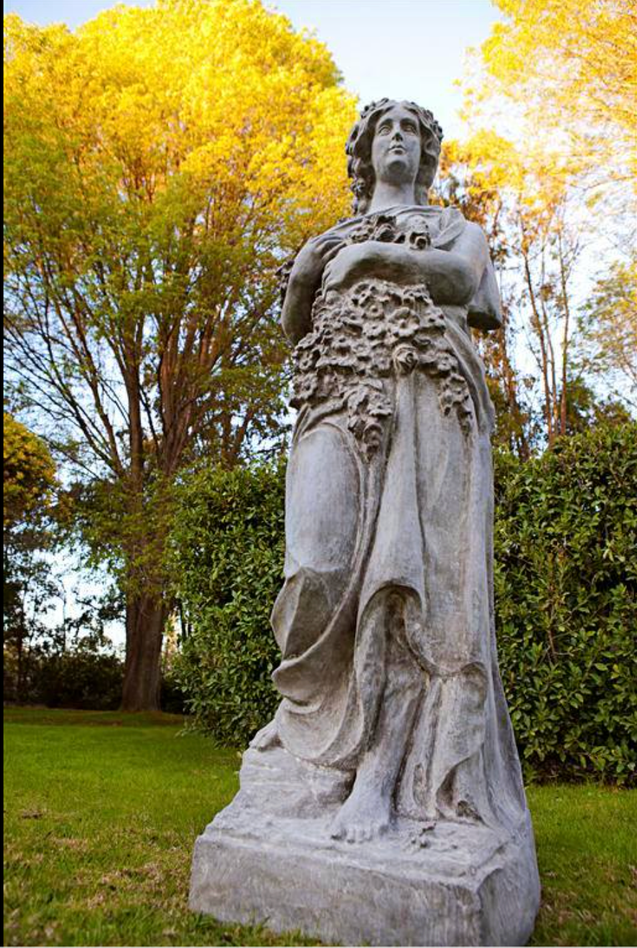 Four Seasons Statues - set of four