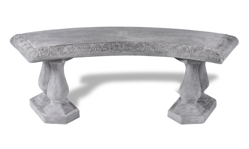Curved Garden Bench